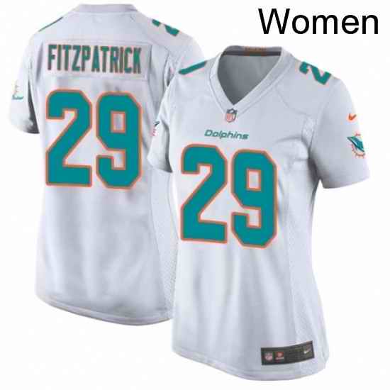 Womens Nike Miami Dolphins 29 Minkah Fitzpatrick Game White NFL Jersey